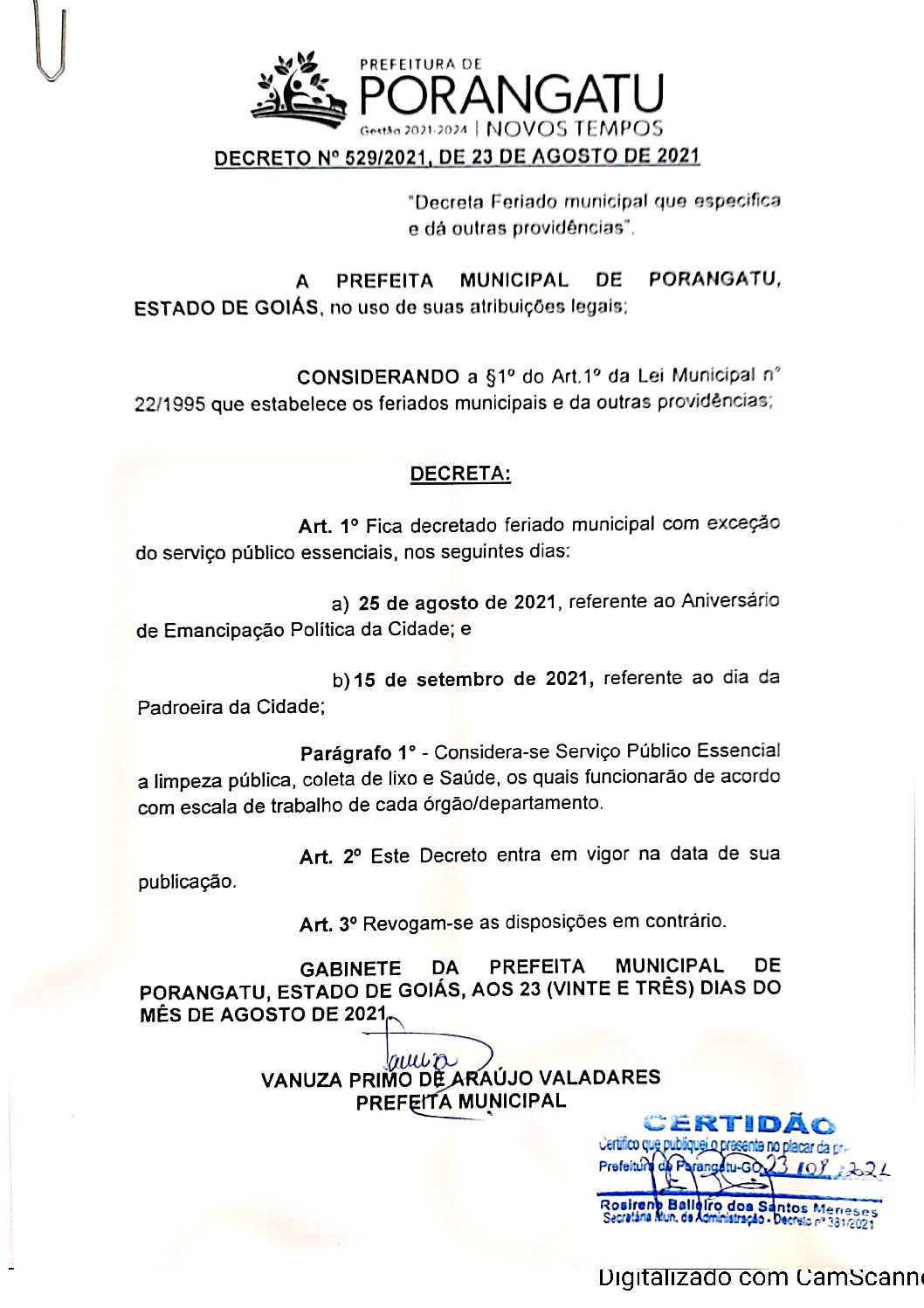 DECRETO-FERIADO-pdf-1 – Prefeitura de Porangatu