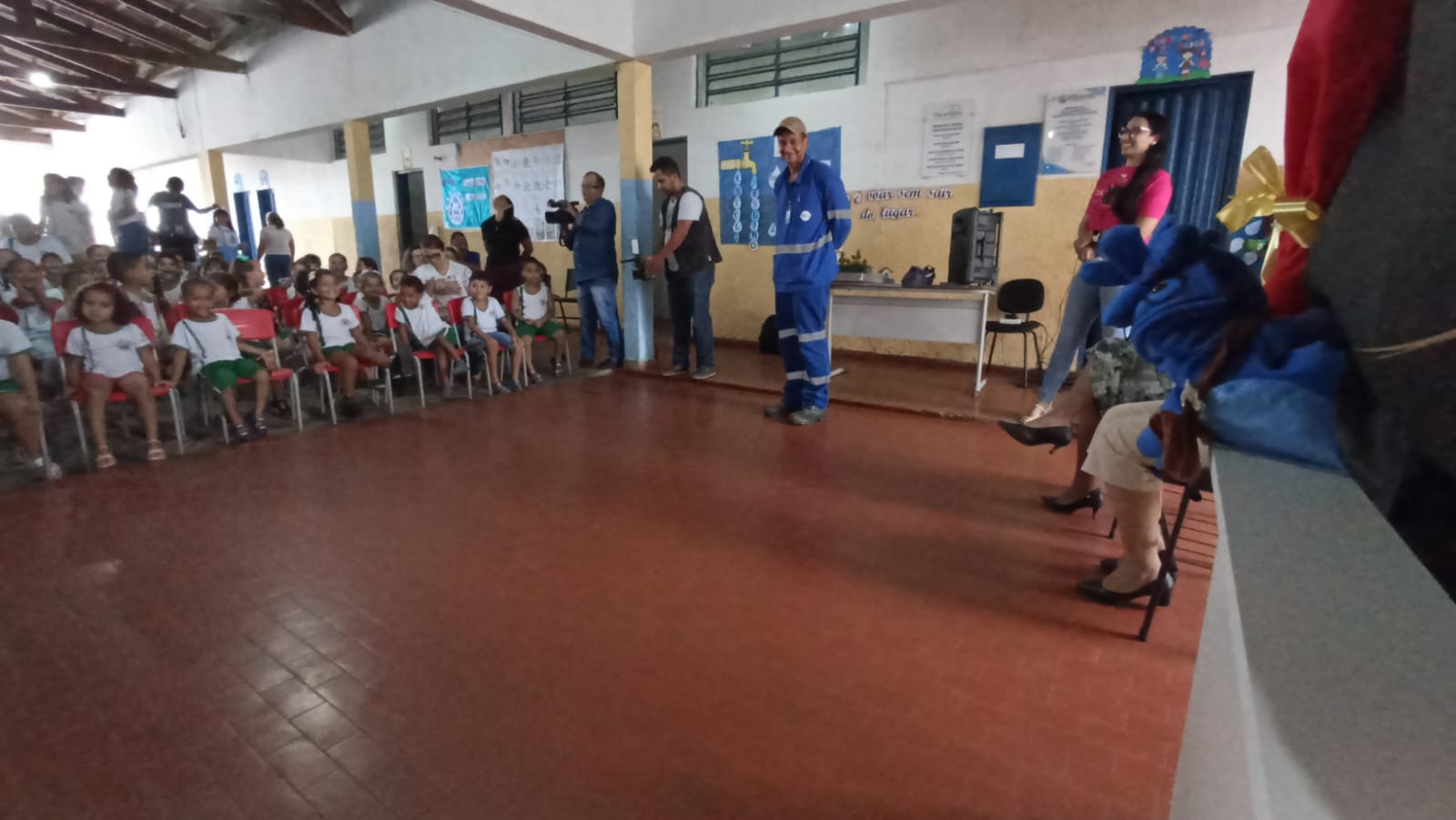 Dia Mundial da Água é comemorado com palestra, teatro e musica em Porangatu