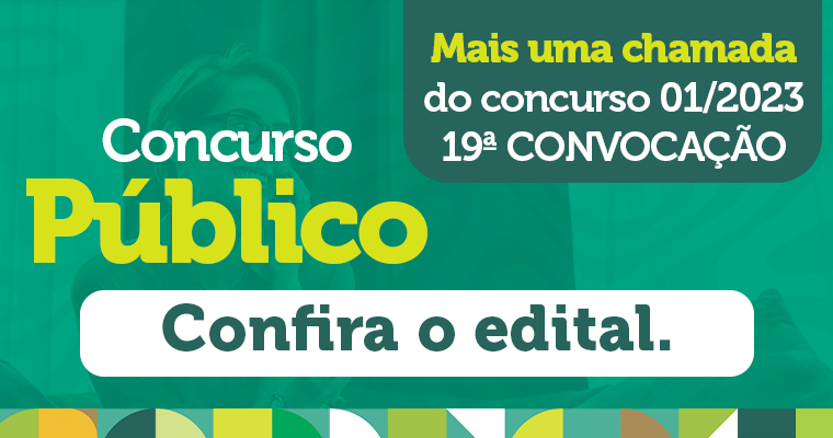 19ª CHAMADA CONCURSO 01/2023