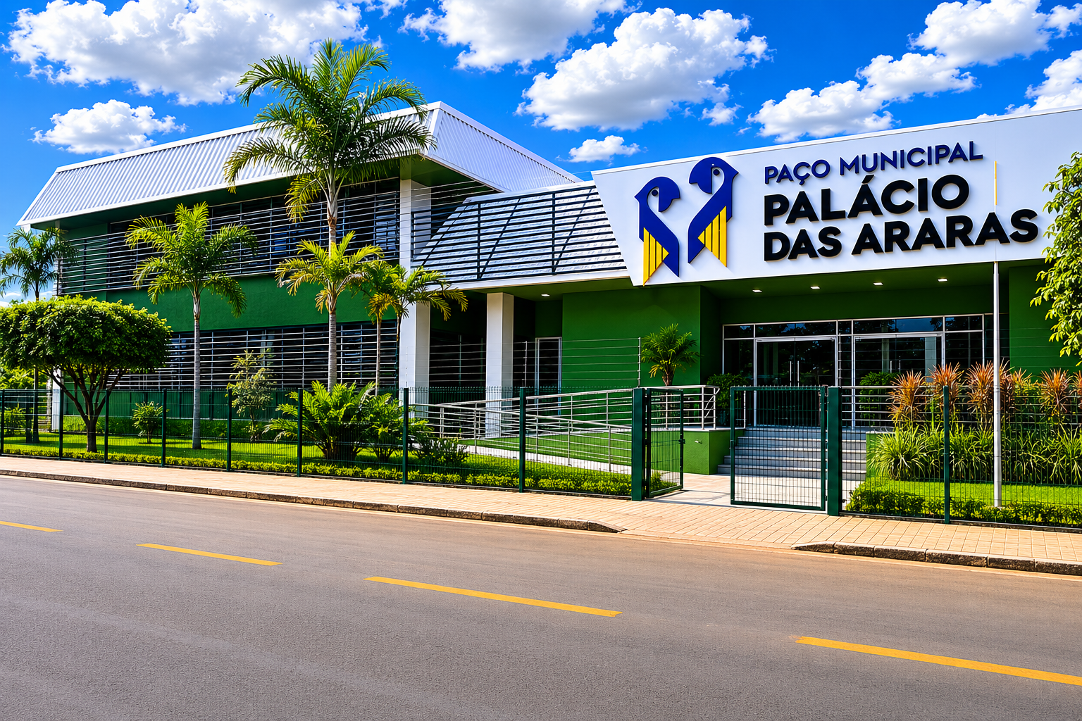 GOVERNO DE PORANGATU INAUGURA PAÇO MUNICIPAL PALÁCIO DAS ARARAS E MARCA NOVA FASE DA ADMINISTRAÇÃO PÚBLICA DO MUNICÍPIO